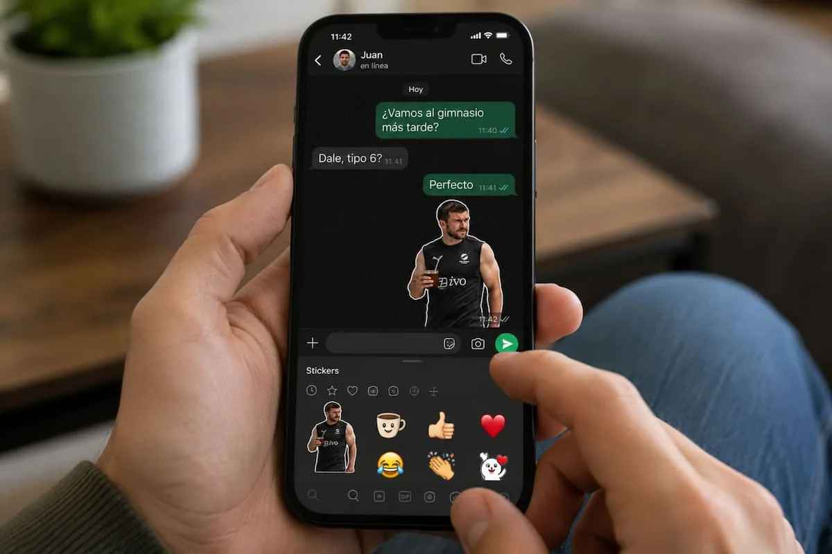 Cómo WhatsApp facilita crear stickers de Tim Payne y qué implica para usuarios
